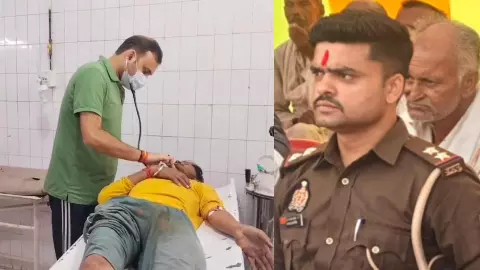 Mahoba News: महोबा में दरोगा पर पूर्व प्रधान से वसूली और नाती की पिटाई के आरोप, जांच शुरू Mahoba News: महोबा में दरोगा पर पूर्व प्रधान से वसूली और नाती की पिटाई के आरोप, जांच शुरू