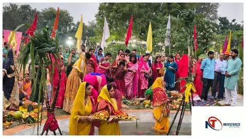 रायबरेली में छठ पूजा का उल्लास: एनटीपीसी ऊंचाहार में पूजा संपन्न, सई नदी तट पर संगीत संध्या ने मोहा रायबरेली में छठ पूजा का उल्लास: एनटीपीसी ऊंचाहार में पूजा संपन्न, सई नदी तट पर संगीत संध्या ने मोहा