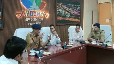 Mandalayukta reviews preparations for 14 Kosi-Panchkosi Parikrama