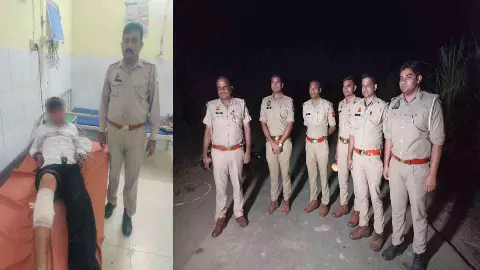 Bulandshahr News: पुलिस मुठभेड़ में हापुड़ के लुटेरे अरुण का हुआ हॉफ एनकाउंटर Bulandshahr News: पुलिस मुठभेड़ में हापुड़ के लुटेरे अरुण का हुआ हॉफ एनकाउंटर