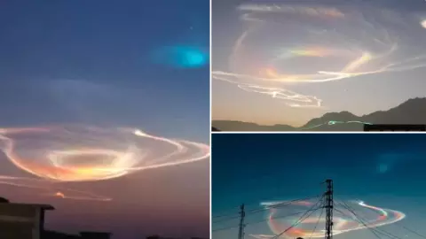 Colourful Clouds in Pakistan Colourful Clouds in Pakistan