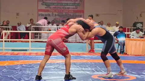JV College inaugurates inter-college wrestling competition JV College inaugurates inter-college wrestling competition