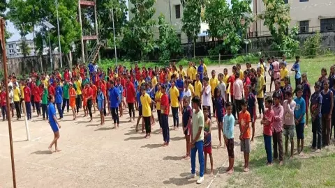 ATS Bhaiyapurwa and UPS Patna stunning win in sports competitions ATS Bhaiyapurwa and UPS Patna stunning win in sports competitions