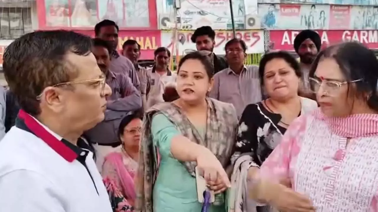 Aap attacks on Central Market case, Barse Ankush Choudhary on BJP