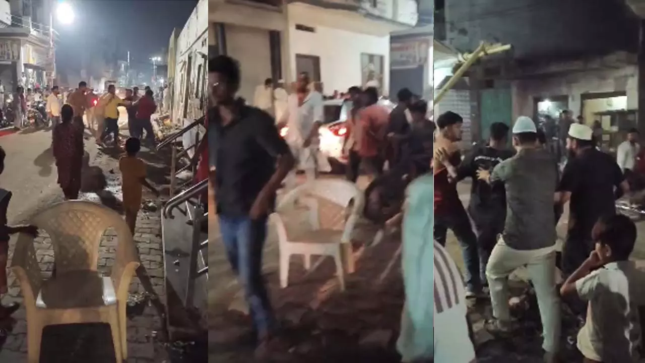 beating youth on road, police launch investigation