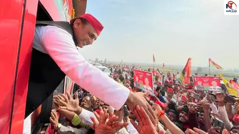 चुनावी रणभूमि में उतरे अखिलेश यादव, बिहार में सपा का बजा बिगुल, महागठबंधन के लिए दिखायेंगे दम चुनावी रणभूमि में उतरे अखिलेश यादव, बिहार में सपा का बजा बिगुल, महागठबंधन के लिए दिखायेंगे दम