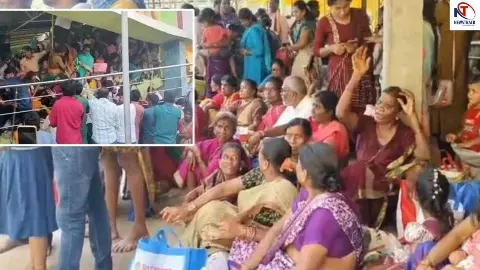 Srikakulam Temple Stampede: आंध्र प्रदेश के श्रीकाकुलम मंदिर में मची भगदड़, 10 लोगों की मौत Srikakulam Temple Stampede: आंध्र प्रदेश के श्रीकाकुलम मंदिर में मची भगदड़, 10 लोगों की मौत