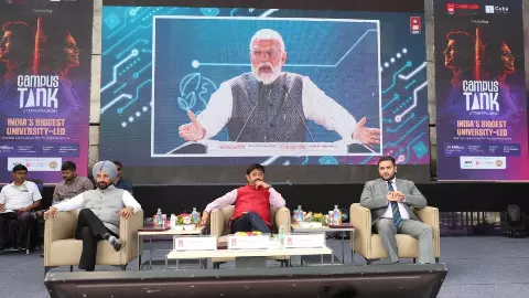 Unnao: चंडीगढ़ यूनिवर्सिटी यूपी ने लॉन्च किया कैंपस टैंक: युवाओं के लिए एआई और स्टार्टअप प्लेटफॉर्म