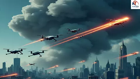 Swarm drones, AI drones