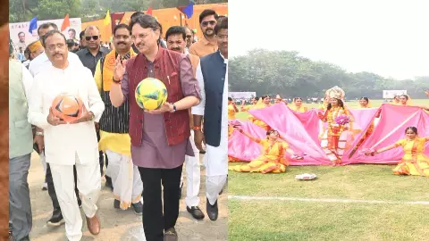 खेल से पैदा होता है सौहार्द और समन्वय : सांसद डॉ. दिनेश शर्मा ने सांसद खेल महोत्सव में युवाओं को दी