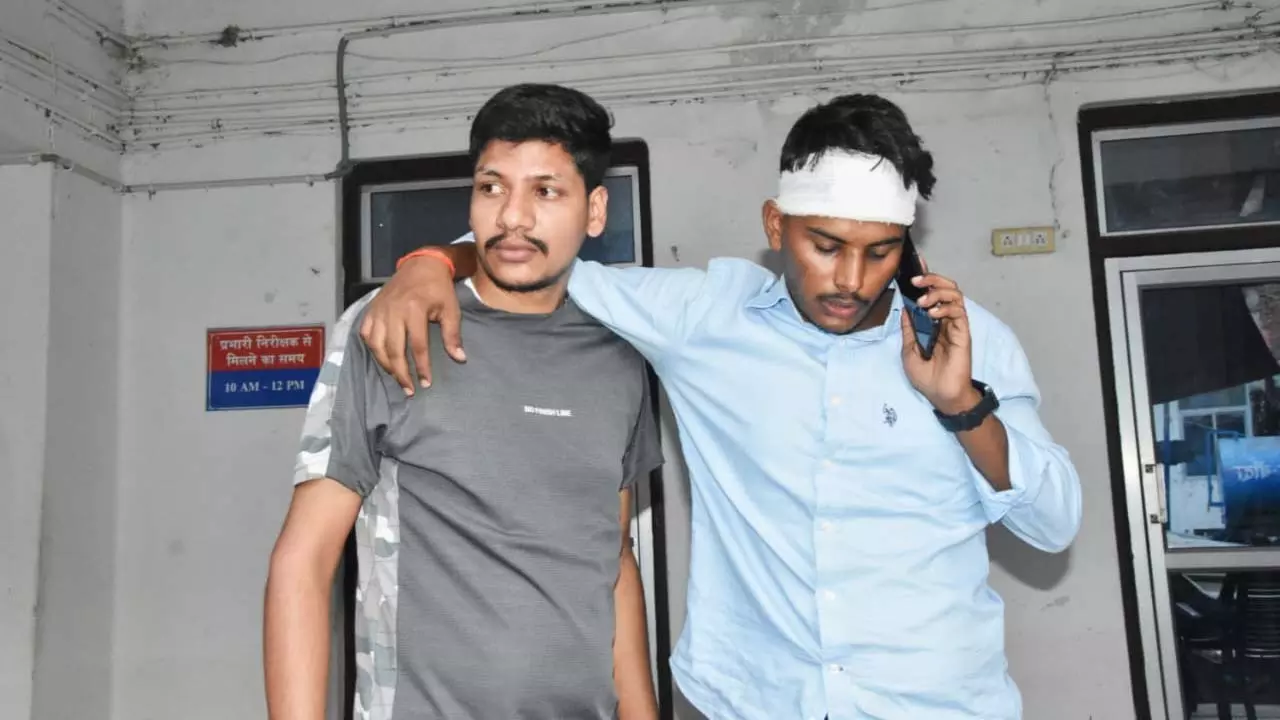 Four named, 50 unknown injured by students at Banda Medical College Four named, 50 unknown injured by students at Banda Medical College