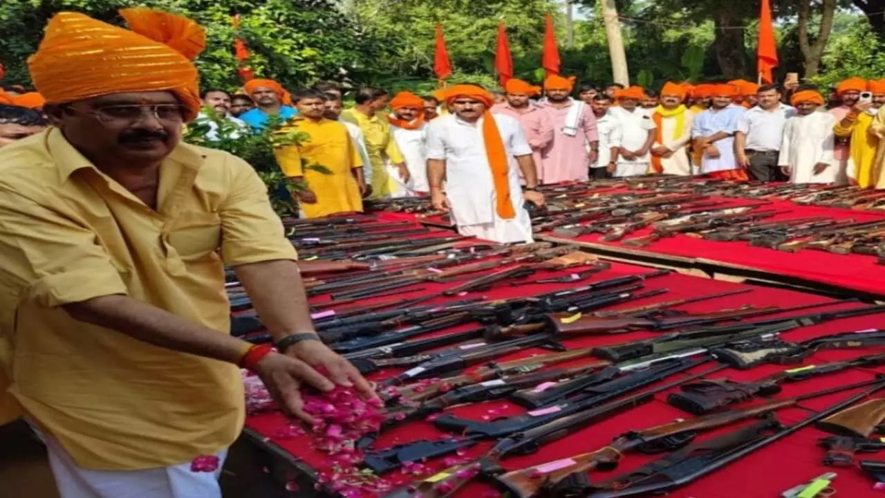 Raja Bhaiya Shastra Poojan Raja Bhaiya Shastra Poojan