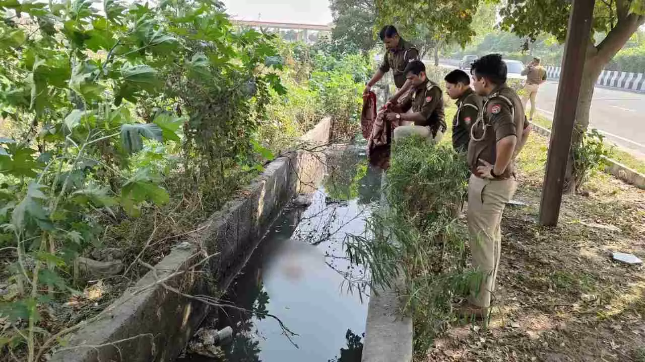 नोएडा में दरिंदगी की हदें पार, नाले में मिला महिला का सिर-हाथ कटा शव, सदमे में पुलिस प्रशासन नोएडा में दरिंदगी की हदें पार, नाले में मिला महिला का सिर-हाथ कटा शव, सदमे में पुलिस प्रशासन