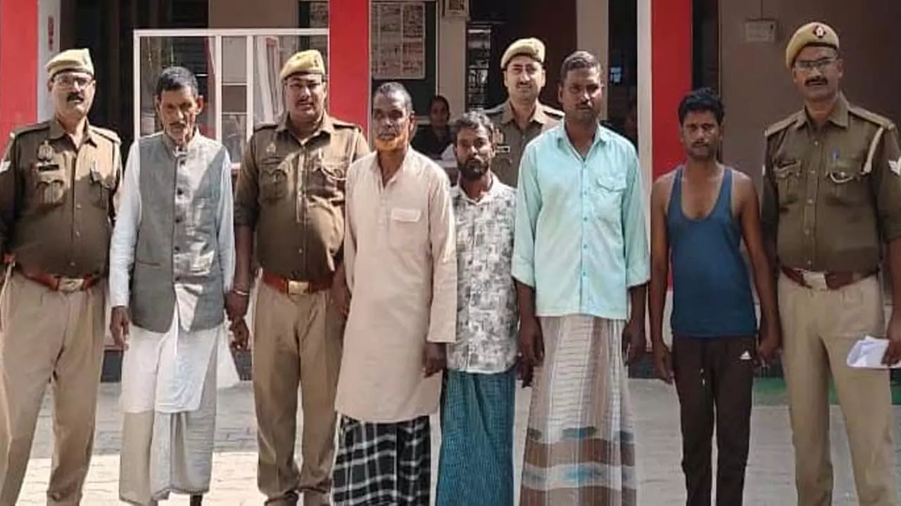 Five accused arrested for deliberate assault on police force Five accused arrested for deliberate assault on police force