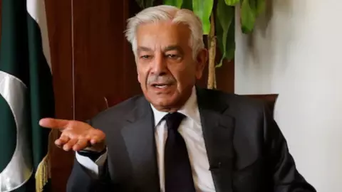 Pakistani Defense Minister Khawaja Asif