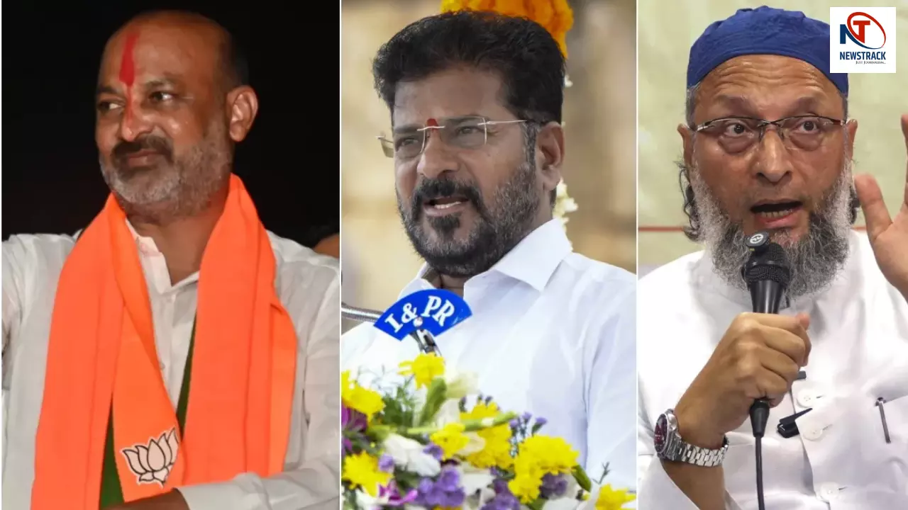 ओवैसी से मंदिर में आरती करवाओ! केंद्रीय मंत्री का CM रेवंत रेड्डी को खुला चैलेंज, कांग्रेस पर बड़ा हमला