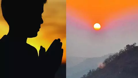 सूर्योदय पर रोज़ बोलें ये मंत्र: किस्मत खुद चलकर दरवाजे आएगी, मन रहेगा एकदम शांत सूर्योदय पर रोज़ बोलें ये मंत्र: किस्मत खुद चलकर दरवाजे आएगी, मन रहेगा एकदम शांत