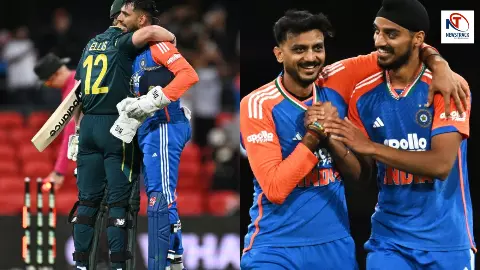 सीरीज़ जीतने का आखिरी मौका! आज भारत vs ऑस्ट्रेलिया 5वां T20, क्या रिंकू सिंह और नीतीश रेड्डी को मिलेगा डेब्यू का मौका? सीरीज़ जीतने का आखिरी मौका! आज भारत vs ऑस्ट्रेलिया 5वां T20, क्या रिंकू सिंह और नीतीश रेड्डी को मिलेगा डेब्यू का मौका?