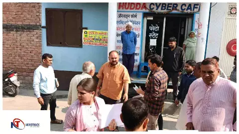 Hapur News : हापुड़ DM का गांवों में दौरा: SIR अभियान की समीक्षा, जनता से संवाद Hapur News : हापुड़ DM का गांवों में दौरा: SIR अभियान की समीक्षा, जनता से संवाद