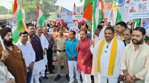 Grand Unity Walk on Sardar Patel