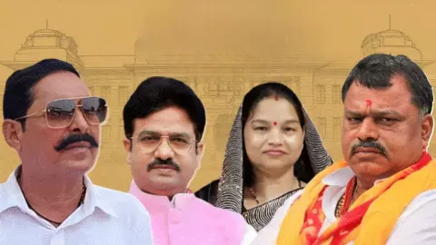 परिणामों में बाहुबलियों ने दिखाया बाहुबल... रॉबिनहुड की छवि आ रही काम, बनाई बंपर बढ़त
