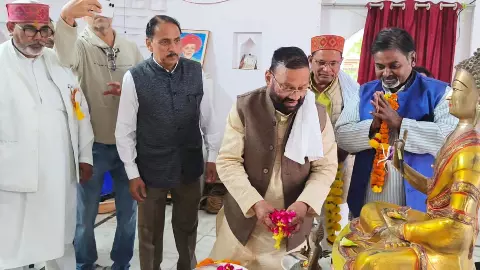 Swami Prasad Mauryas huge attack on BJP, Bageshwar Dham visit said anti-constitution
