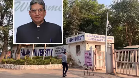 ED ने फलाह यूनिवर्सिटी के संस्थापक जवाद सिद्दकी मनी लॉंड्रिंग केस में गिरफ्तार ED ने फलाह यूनिवर्सिटी के संस्थापक जवाद सिद्दकी मनी लॉंड्रिंग केस में गिरफ्तार
