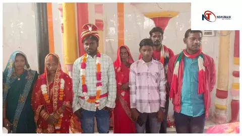 Raebareli News : प्रेमियों की जीत: लालगंज बाल्हेश्वर मंदिर में परिजनों की सहमति से हुआ विवाह