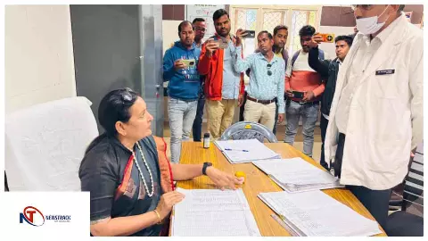Kannauj News राज्य महिला आयोग सदस्य पुष्पा पाण्डेय ने महिला चिकित्सालय, स्कूल व जेल का किया निरीक्षण