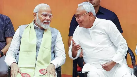 बिहार में नीतीश नहीं अब BJP का होगा राज, PM मोदी ने चला सबसे बड़ा दांव, बदल गए समीकरण बिहार में नीतीश नहीं अब BJP का होगा राज, PM मोदी ने चला सबसे बड़ा दांव, बदल गए समीकरण