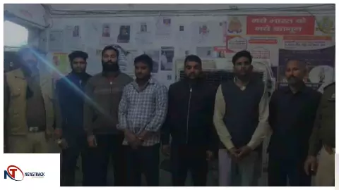 Mathura News : साध्वी की हत्या कर मकान फर्जी कागजात से बेचने वाले 6 गिरफ्तार