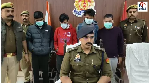 Saharanpur News: फर्जी SIM‑बैंक खाता गैंग का भंडाफोड़, चार साइबर ठग गिरफ्तार Saharanpur News: फर्जी SIM‑बैंक खाता गैंग का भंडाफोड़, चार साइबर ठग गिरफ्तार