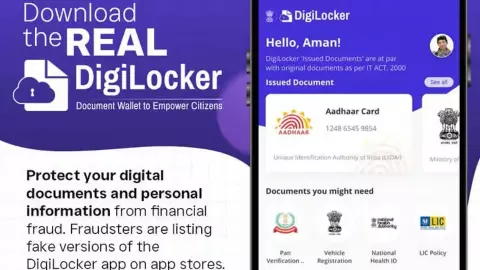Fake DigiLocker App Tips