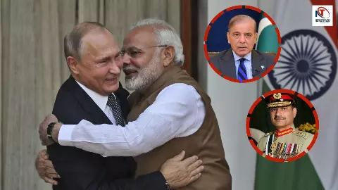 भारत में पुतिन की एंट्री से Pakistan में खौफ! अगले 30 घंटे में होने वाला है सबसे बड़ा गेम चेंज, मुनीर-शहबाज बेचैन भारत में पुतिन की एंट्री से Pakistan में खौफ! अगले 30 घंटे में होने वाला है सबसे बड़ा गेम चेंज, मुनीर-शहबाज बेचैन