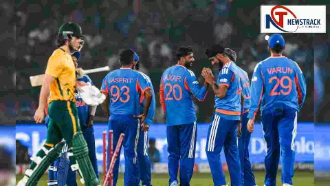 भारत ने दक्षिण अफ्रीका को रौंदा, कटक टी20 में 101 रन की ऐतिहासिक जीत, सीरीज में 1-0 की बढ़त भारत ने दक्षिण अफ्रीका को रौंदा, कटक टी20 में 101 रन की ऐतिहासिक जीत, सीरीज में 1-0 की बढ़त