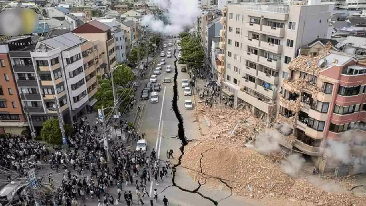 Powerful 6.7 Magnitude Earthquake today Hits Japan: Tsunami Warning Issued  in Aomori | जोरदार झटकों से फिर दहला जापान! 6.7 तीव्रता के भयंकर झटके से  कांपी धरती, सुनामी का अलर्ट जारी |