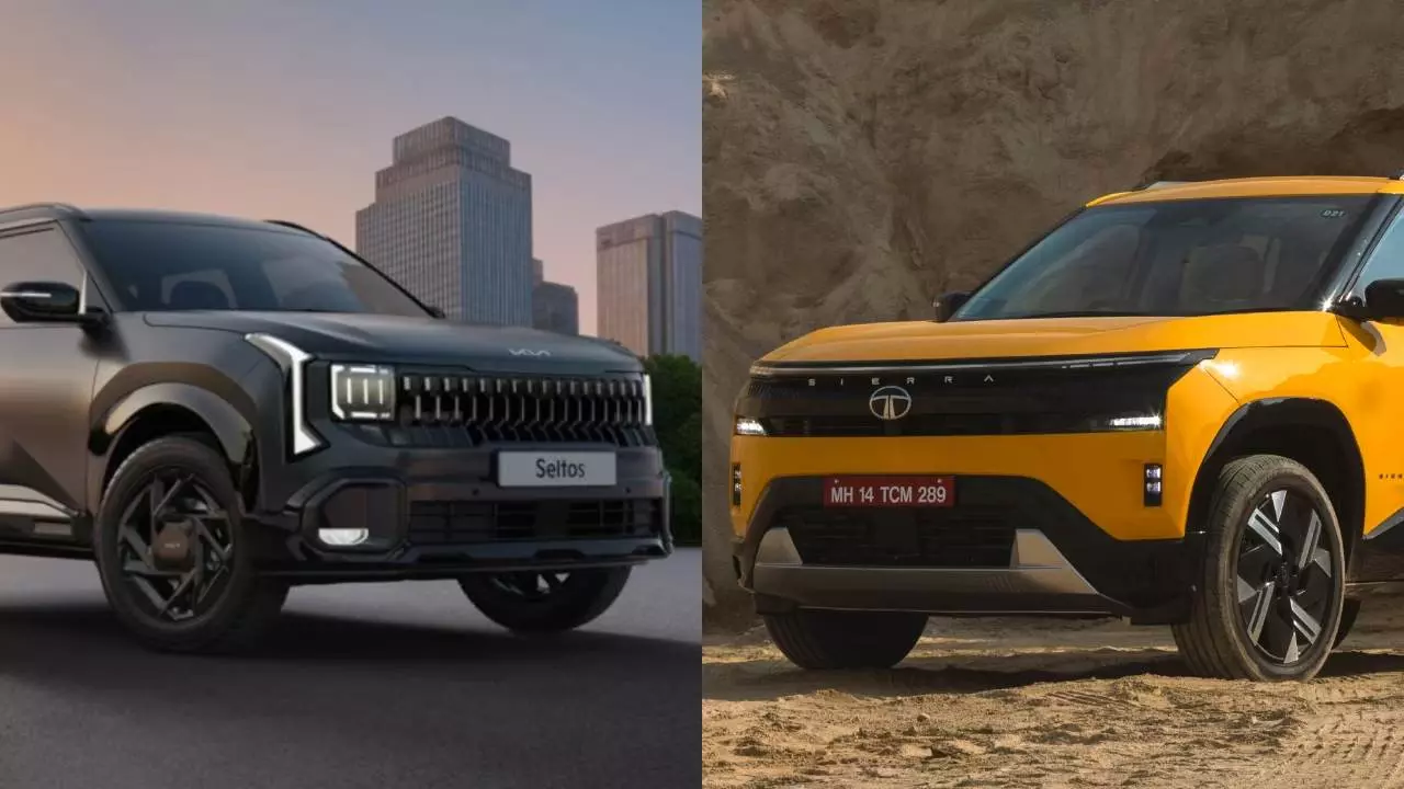 Kia Seltos 2026 vs Tata Sierra: फीचर्स, इंजन, स्पेस और कीमत में कौन सी SUV है ज्यादा दमदार? Kia Seltos 2026 vs Tata Sierra: फीचर्स, इंजन, स्पेस और कीमत में कौन सी SUV है ज्यादा दमदार?