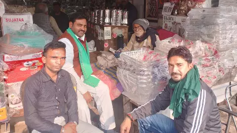 Bhakiyu Sunil office bearers meet senior farmer leader Dinesh Anand Pape