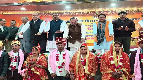 308 couples take part in mass marriage, grand event held