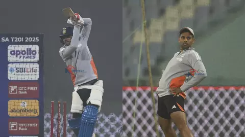 इकाना स्टेडियम में चौथे टी-20 की तैयारी जोरों पर, भारतीय खिलाड़ियों ने जमकर बहाया पसीना, देखें तस्वीर इकाना स्टेडियम में चौथे टी-20 की तैयारी जोरों पर, भारतीय खिलाड़ियों ने जमकर बहाया पसीना, देखें तस्वीर