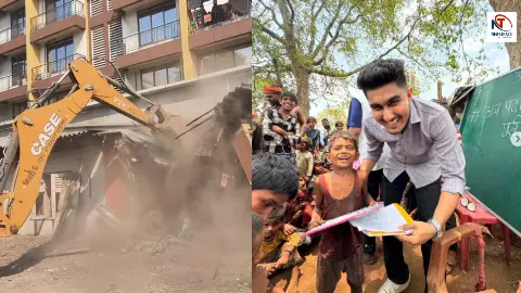 सरकारी विकास की क्रूर सच्चाई! भिवंडी में 1000 गरीब बच्चों की फ्री क्लास तोड़ी, पढ़ेगा इंडिया का नारा हुआ झूठा!