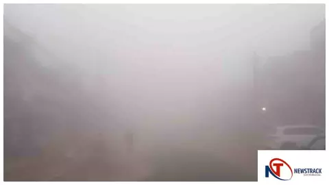 Maharajganj : महराजगंज में कोहरे की घनी चादर, शीतलहर से ठिठुरा जनजीवन, सड़कों पर रेंगते दिखे वाहन