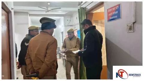 Chandauli News :  एसपी आदित्य लांग्हे का सैयदराजा थाने में औचक निरीक्षण, सुरक्षा पर जोर