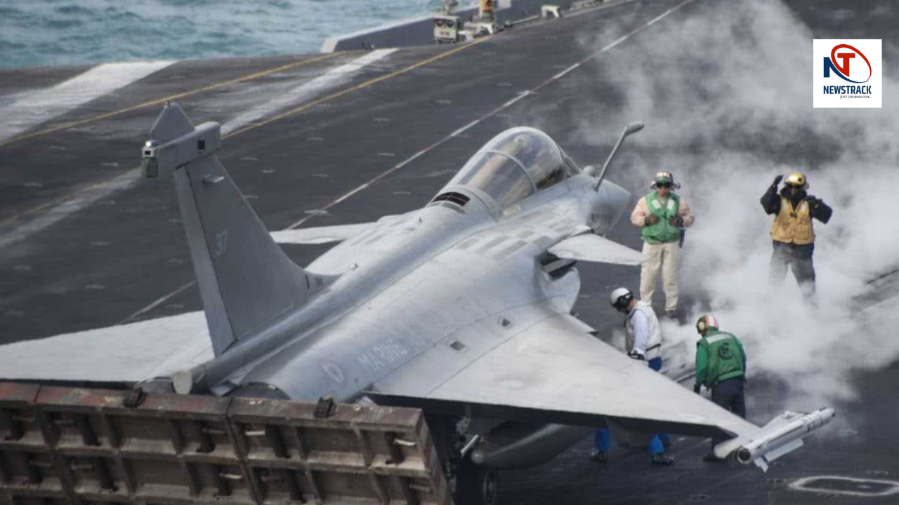 Rafale Fighter Jet Escapes Disaster as Missile Falls During Landing ...