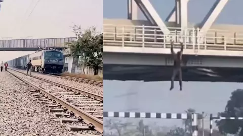 Hapur News: रेलवे ट्रैक और डीएफसी ओवरब्रिज पर रील बनाना पड़ा भारी, युवक गिरफ्तार