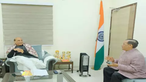 The voice of Meerut reached Rajnath Singh, Vineet Agarwal raised burning issues in Delhi The voice of Meerut reached Rajnath Singh, Vineet Agarwal raised burning issues in Delhi