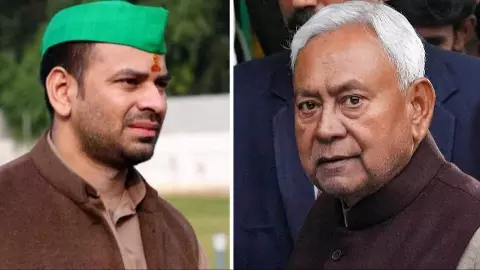 नीतीश हिजाब कांड में तेजप्रताप ने मचाई खलबली, एक ब्यान से बिहार की सत्ता में बड़ी हलचल