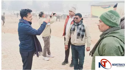 Chandauli News : एसडीएम ने गौशाला का औचक निरीक्षण किया, शव निस्तारण स्थल चिन्हित कर दिए निर्देश