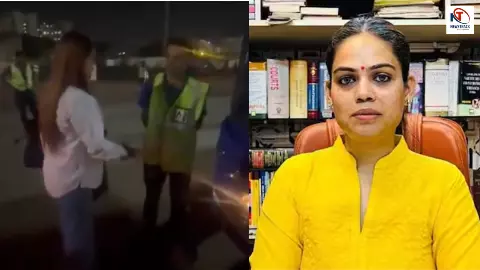 पूरा देश अब्दुल और अब्दुल्ला से परेशान है... एयरपोर्ट पर इंडिगो कर्मचारी से भिड़ीं नाज़िया इलाही खान, Video Viral!