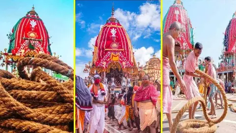 Jagannath Rath Yatra: रथ और रस्सी का स्पर्श कैसे करता है पाप नाश और मोक्ष का मार्ग प्रशस्त Jagannath Rath Yatra: रथ और रस्सी का स्पर्श कैसे करता है पाप नाश और मोक्ष का मार्ग प्रशस्त
